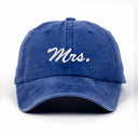 Mrs Nakışlı Yıkamalı Şapka