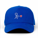 Çöp Adam Sol Nakışlı Gabardin Şapka