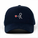 Çöp Adam Sağ Nakışlı Gabardin Şapka