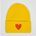 Love Kalp Nakışlı Bere