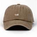 Call Nakışlı Yıkamalı Şapka