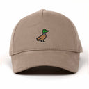 Duck Nakışlı Gabardin Şapka