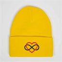 Sonsuz Kalp Nakışlı Bere