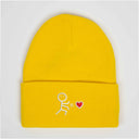 Çöp Adam Sol Nakışlı Bere