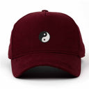 Yin Yang Nakışlı Gabardin Şapka