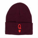 Kupa Kızı Nakışlı Bere