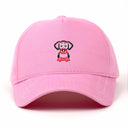 Köpek Nakışlı Gabardin Şapka