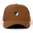 Yin Yang Nakışlı Gabardin Şapka