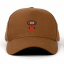 Köpek Nakışlı Gabardin Şapka