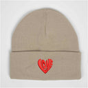 Love Kalp Nakışlı Bere