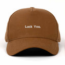 Luck You Nakışlı Gabardin Şapka