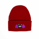 Yarasa Nakışlı Bere