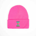 Kum Saati Nakışlı Bere