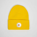 Papatya Nakışlı Bere