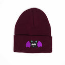 Yarasa Nakışlı Bere