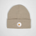 Papatya Nakışlı Bere