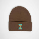 Kum Saati Nakışlı Bere