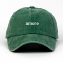 Amore Nakışlı Yıkamalı Şapka