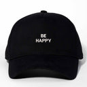 Be Happy Nakışlı Gabardin Şapka