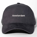 Amsterdam Nakışlı Gabardin Şapka