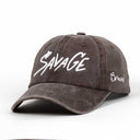 Savage Nakışlı Yıkamalı Şapka