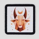 Oğlak Beyaz Patch
