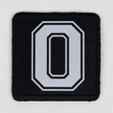 0 Logolu Siyah Patch