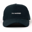 I'm Married Nakışlı Gabardin Şapka