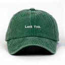 Luck You Nakışlı Yıkamalı Şapka