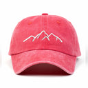 Mountain Nakışlı Yıkamalı Şapka