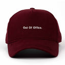 Out Of Office Nakışlı Gabardin Şapka