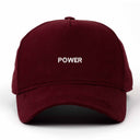 Power Nakışlı Gabardin Şapka