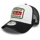NE PATCH DISTRESS TRUCKER NEWERA  WHIBLK