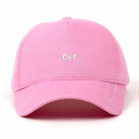 Off Nakışlı Gabardin Şapka