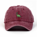 Dino Nakışlı Yıkamalı Şapka