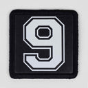 9 Logolu Siyah Patch