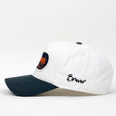 Braver Est. Nakışlı Gabardin Şapka WHTPTL