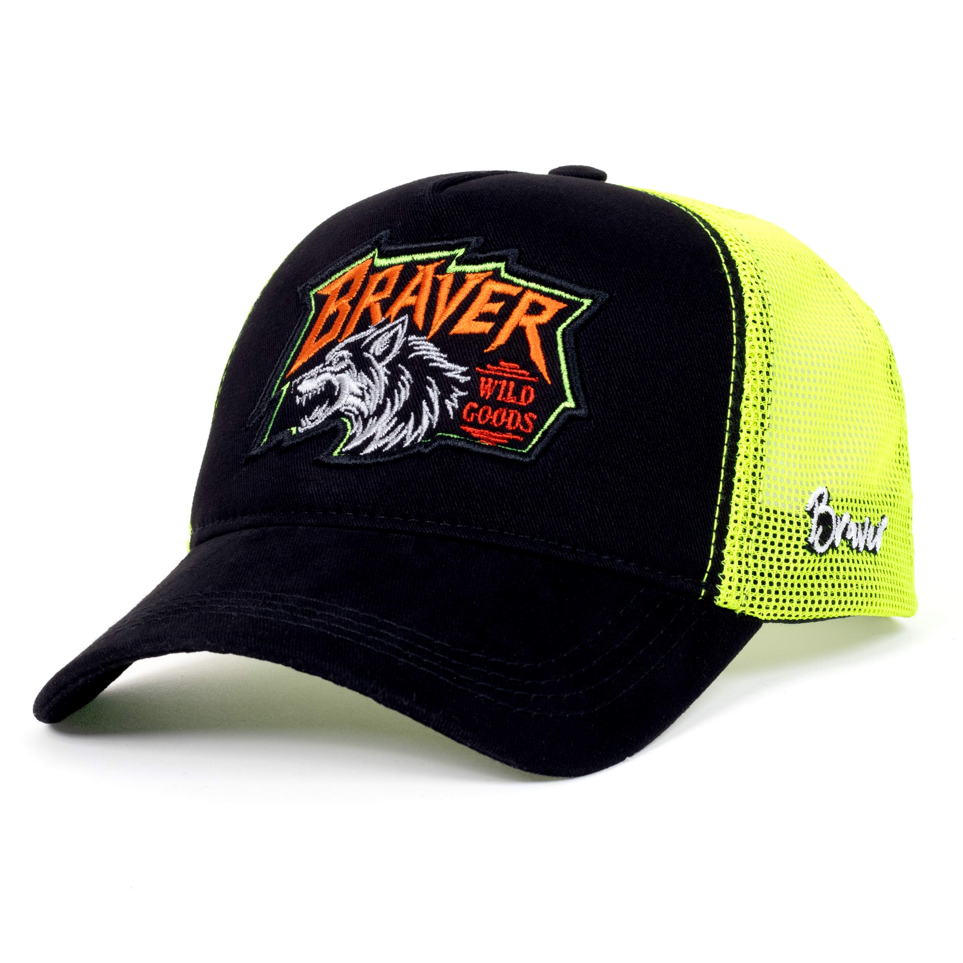 Braver Kurt Nakışlı Trucker Şapka