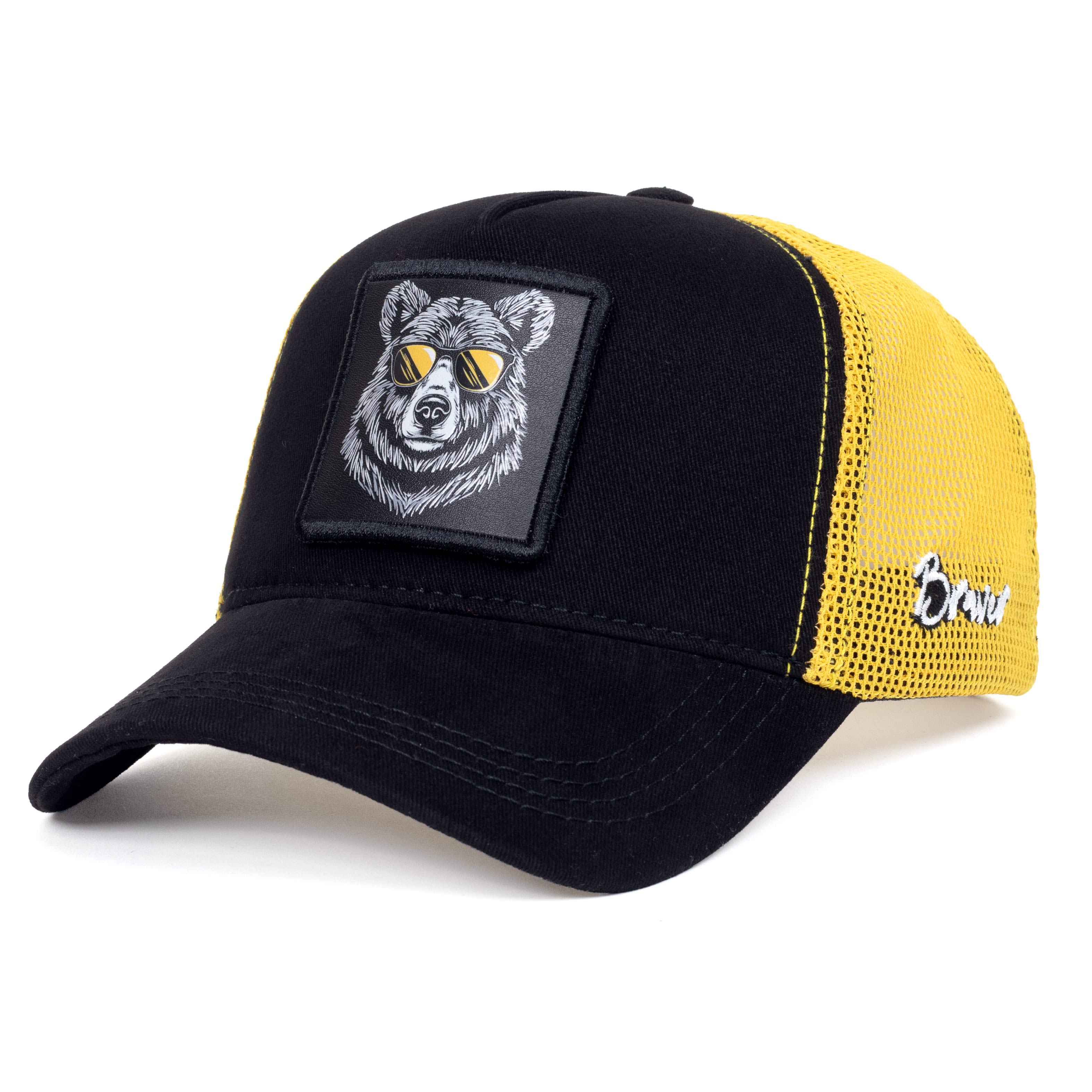 Braver Ayı Logolu Trucker Şapka
