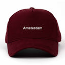 Amsterdam Nakışlı Gabardin Şapka