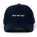 Bad Hair Day Nakışlı Gabardin Şapka