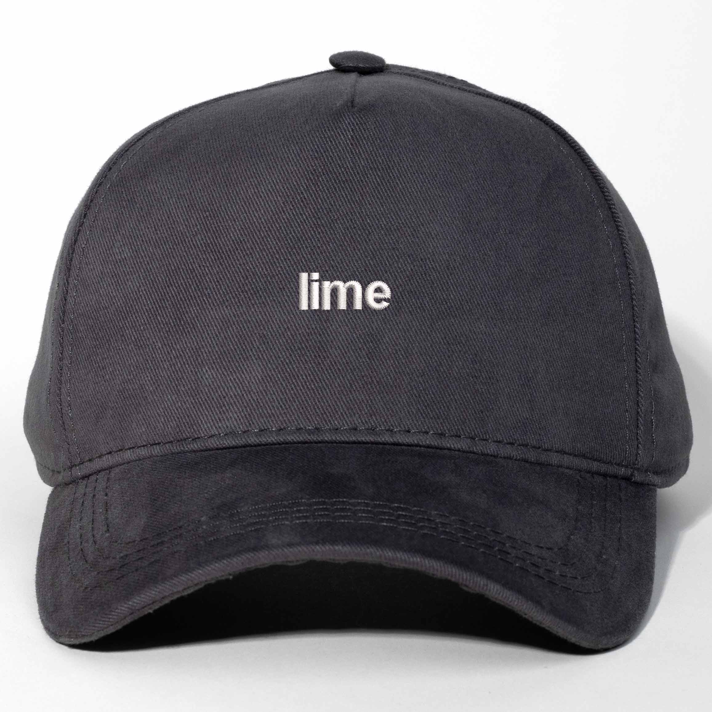 Lime Nakışlı Gabardin Şapka