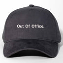 Out Of Office Nakışlı Gabardin Şapka