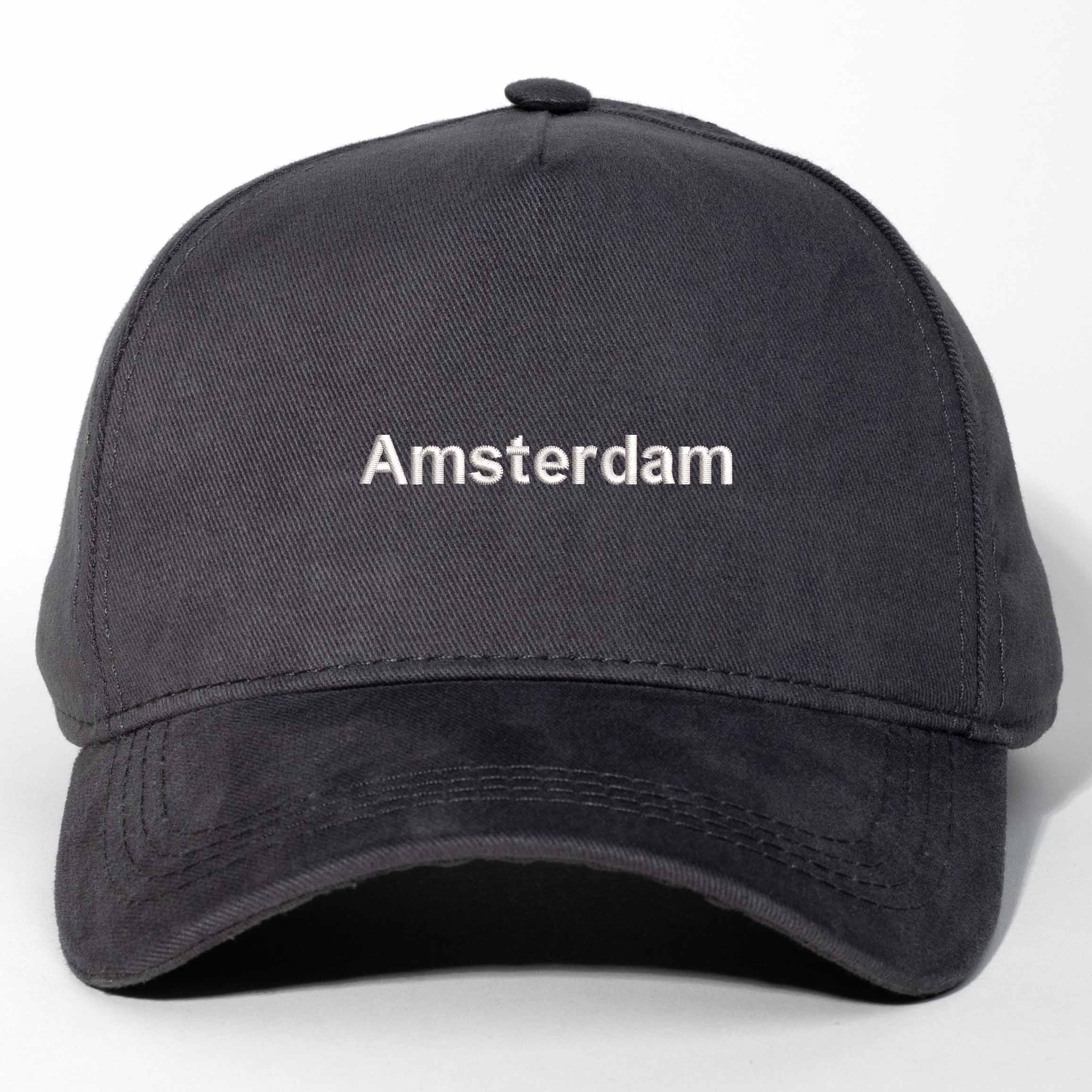 Amsterdam Nakışlı Gabardin Şapka