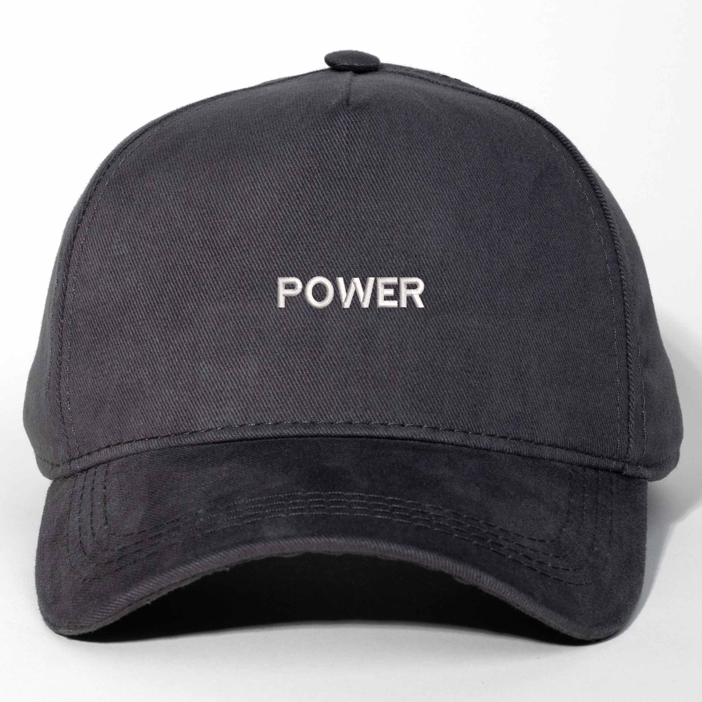 Power Nakışlı Gabardin Şapka