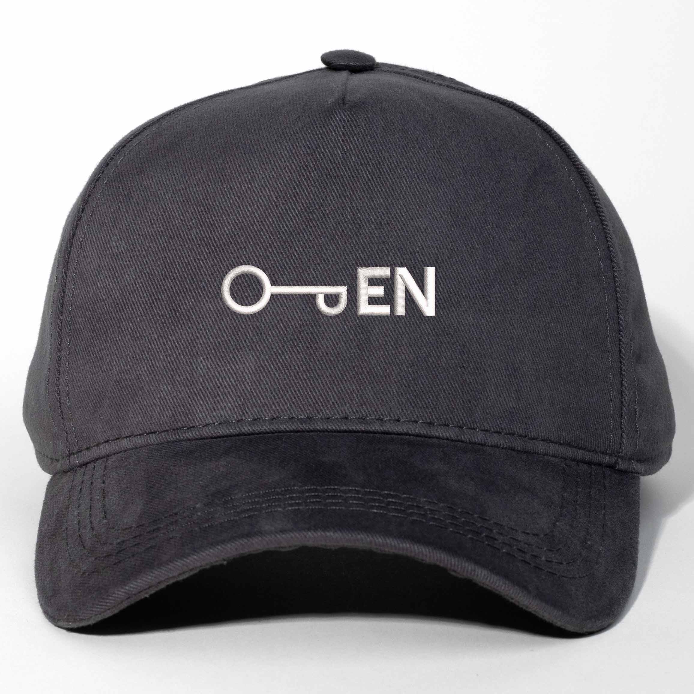 Open Nakışlı Gabardin Şapka