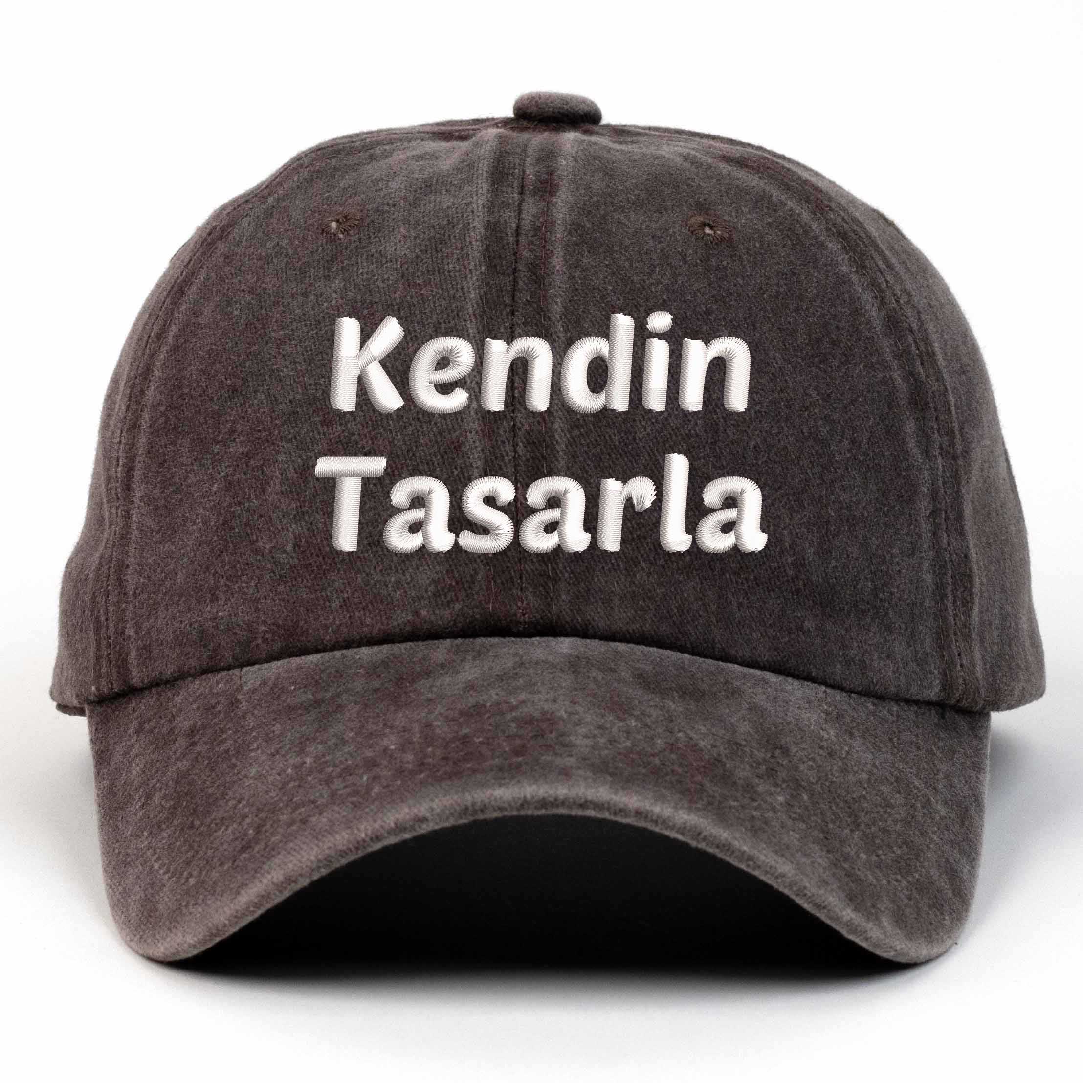 Kişiye Özel Nakışlı Yıkamalı Şapka