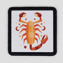Akrep Beyaz Patch