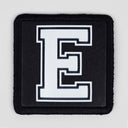 E Logolu Siyah Patch
