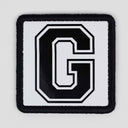 G Logolu Beyaz Patch